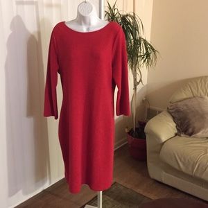 Textured fitted dress